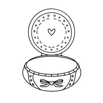 recommend clip art: Digital illustration of woman's accessory