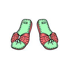 Digital illustration of woman's accessory