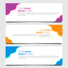 Colorful Banner Template
