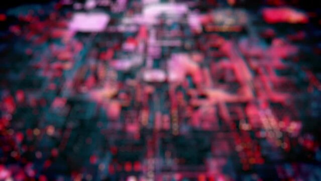 rose abstract shining cyber punk modern hi-tech backdrop