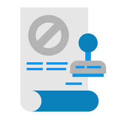 letter and stamp icon on transparent background