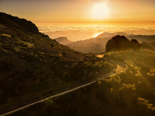 Sonnenaufgang über Madeira