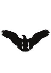 ワシ タカ シルエット eagle silhouette