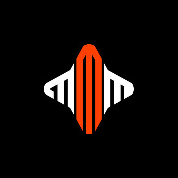 MMM letter logo creative design with vector graphic