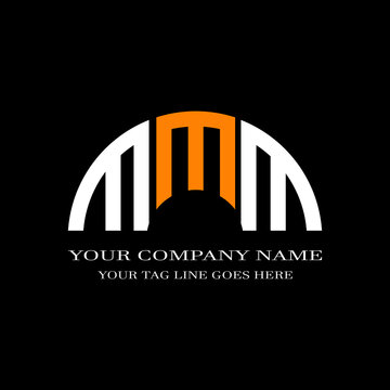 MMM letter logo creative design with vector graphic