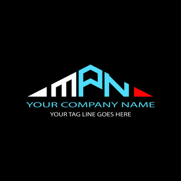 MPN letter logo creative design with vector graphic