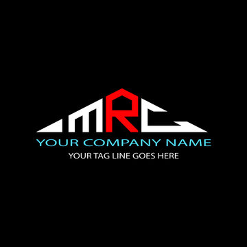 MRC letter logo creative design with vector graphic