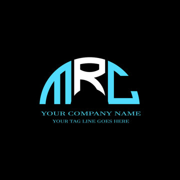 MRC letter logo creative design with vector graphic
