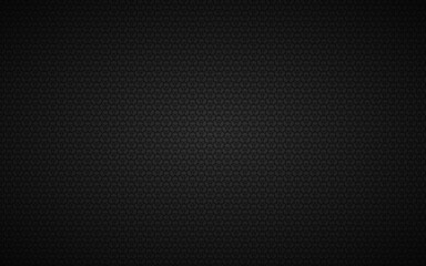 Fototapeta premium Abstract dark background with a circular pattern. Geometric technology dark design. Modern illustration texture