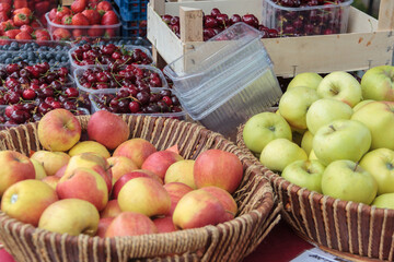 Sunday Market. Local Estonian farmers sell their products.