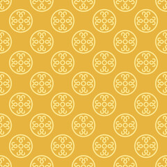 monochrome floral boho fabric pattern
