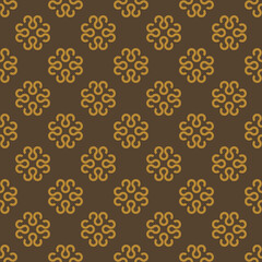 monochrome floral boho fabric pattern
