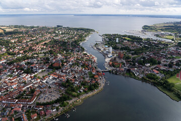 Neustadt in Schleswig - Holstein aus der Vogelpespektive