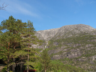 Fototapeta na wymiar Eidfjörd in norwegen