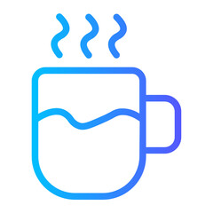 Obraz premium Flat Gradien gradient icon