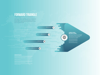 Forward Triangle Infographic
