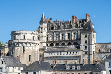 Fototapeta na wymiar Chateau d'Amboise, France
