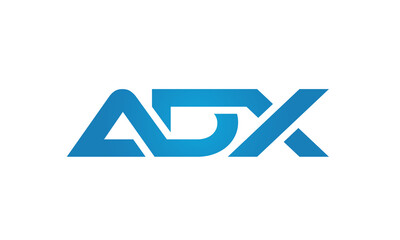 ADX linked letters logo icon