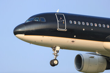 Obraz premium airplane at the airport