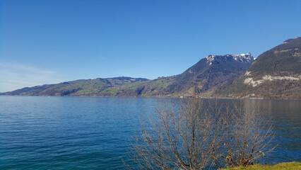 Obraz premium Mountains And Lakes In Various Places Around Europe
