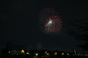 熱田神宮の花火