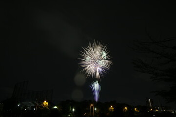 熱田神宮の花火