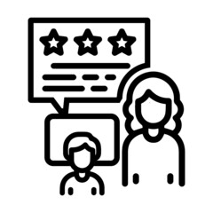 Chat, conversation, feedback icon