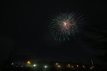 熱田神宮の花火