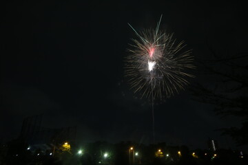 熱田神宮の花火