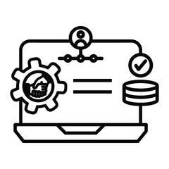 Crm, customer, relationship icon