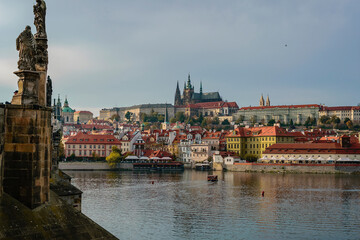 Obraz premium Photos of a trip through different European cities, from a tourist's point of view. In the photos you can see famous streets and places in Venice, Madrid, Amsterdam, Florence, Prague, Munich, Berlin, 