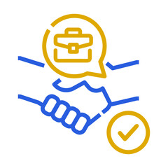 Handshake, trust, deal icon