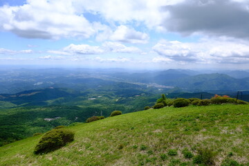 Fototapeta premium 日光 新緑に染まる霧降高原