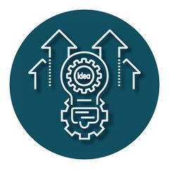 Idea, solution, invention icon