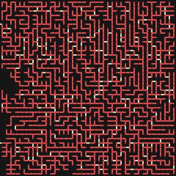 Albert-Laszlo Barabasi algorithm network visualization implementation illustration