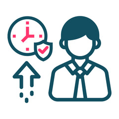 Reliability, quality, security icon