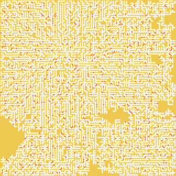 Albert-Laszlo Barabasi algorithm network visualization implementation illustration