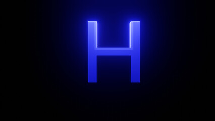 Obraz premium 3D LED LETTERS