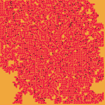 Albert-Laszlo Barabasi algorithm network visualization implementation illustration