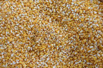 Coarse grains sticky corn residue cereals
