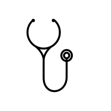Stetoskop  ikona wektorowa