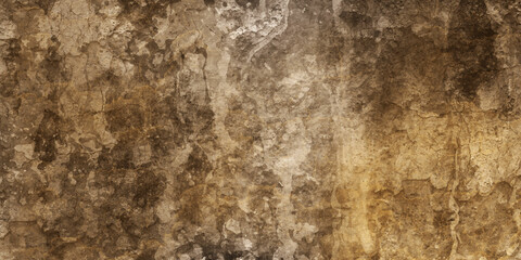 Stone wall texture abstract grunge brown painted wall background.