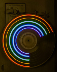 vinyl disc