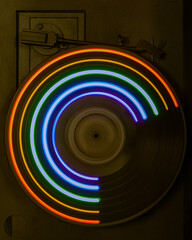 vinyl disc