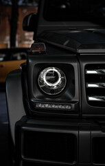 Obraz premium detail on car light