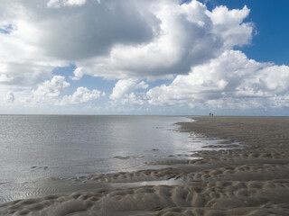 Sand Bar in Mozambique, Africa