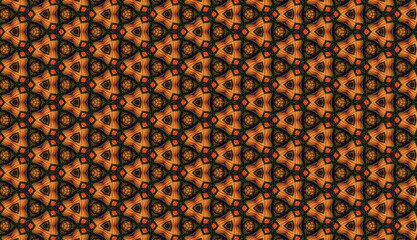 Line patterns, colored background. Stylish decorative vintage, retro, arabic, christmas label decor set. Textile pattern