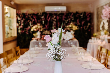 wedding table setting