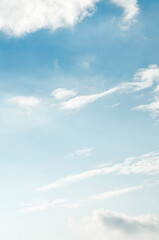 blue sky with clouds