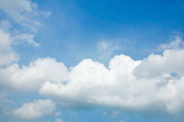 blue sky with clouds